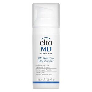 EltaMD PM Restore Face Moisturizer, Night Moisturizer for Face, For All Skins.